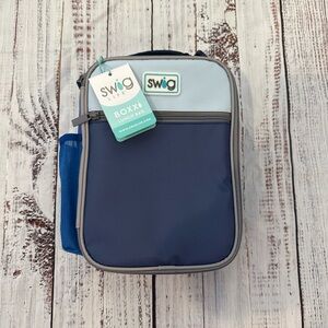 Swig Life Navy and Gray Lunch Bag
